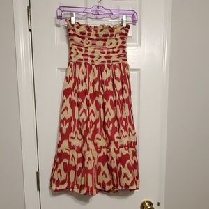 Strapless Summer Dress